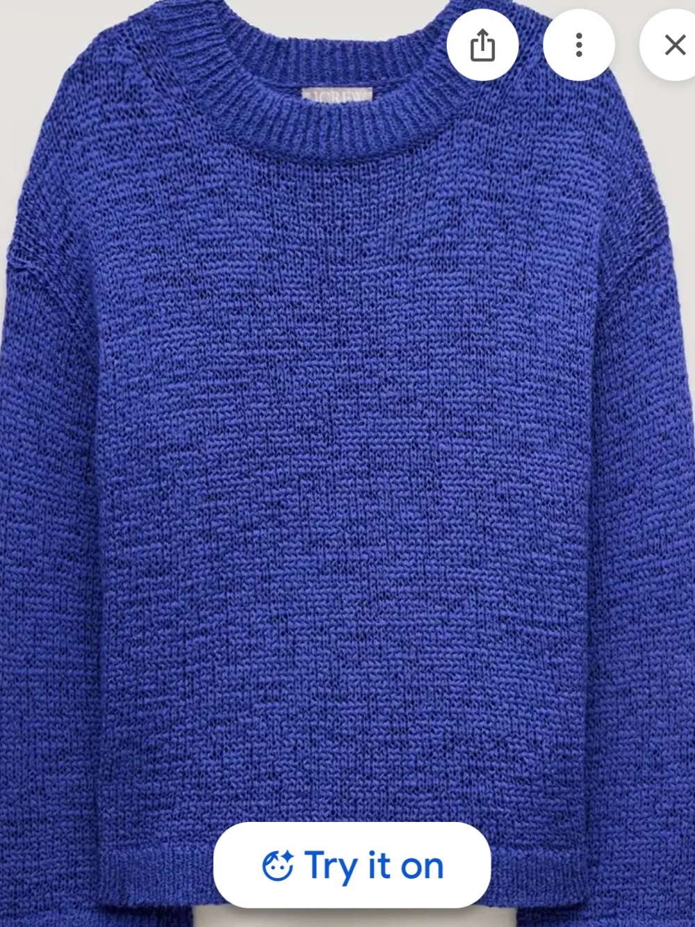 J. Crew Montauk pullover sweater